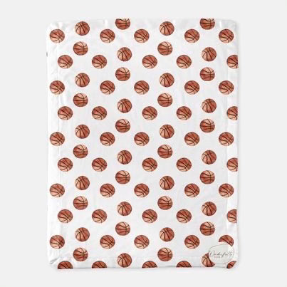 Basketball Snuggle Blanket - (30" x 40")