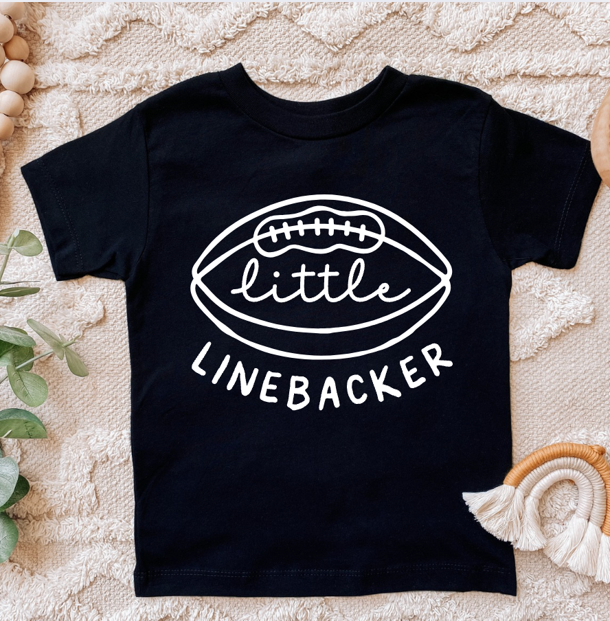 Little Linebacker Kids Tee