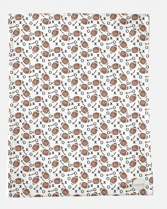 Football Snuggle Blanket - (30" x 40")