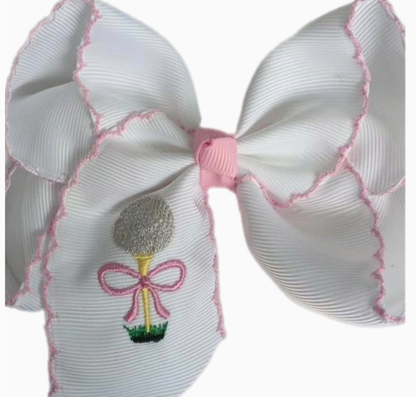 Go Team- Golf Hair Bow
