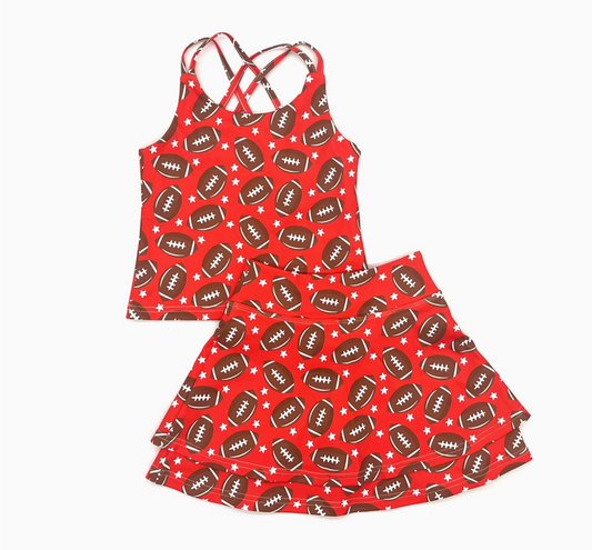 Red Gameday Printed Set