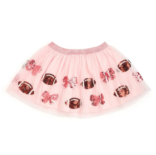 Coquette Football Sequin Tutu