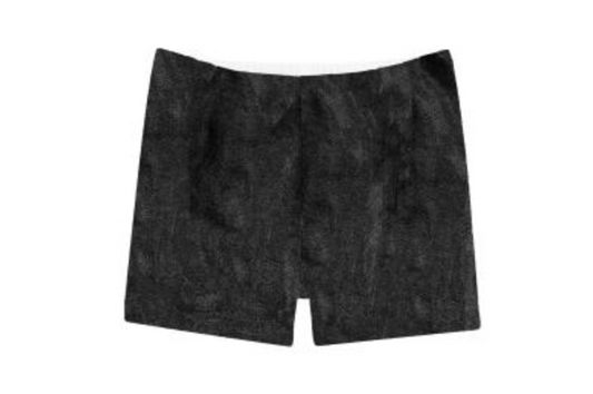 Shimmer Biker Short in Black