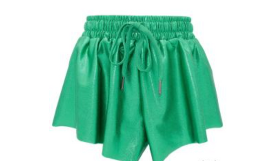 Shimmer Butterfly Short in Green