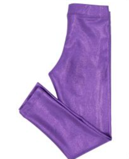 Shimmer Leggings in Purple