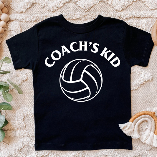 Coach's Kid Volleyball Onesie and Toddler / Youth Tee