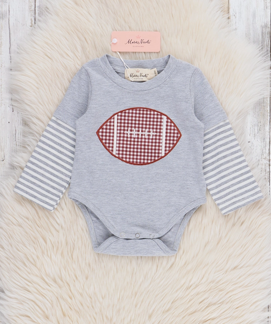 Hut Hut Hike Embroidered Football Bubble