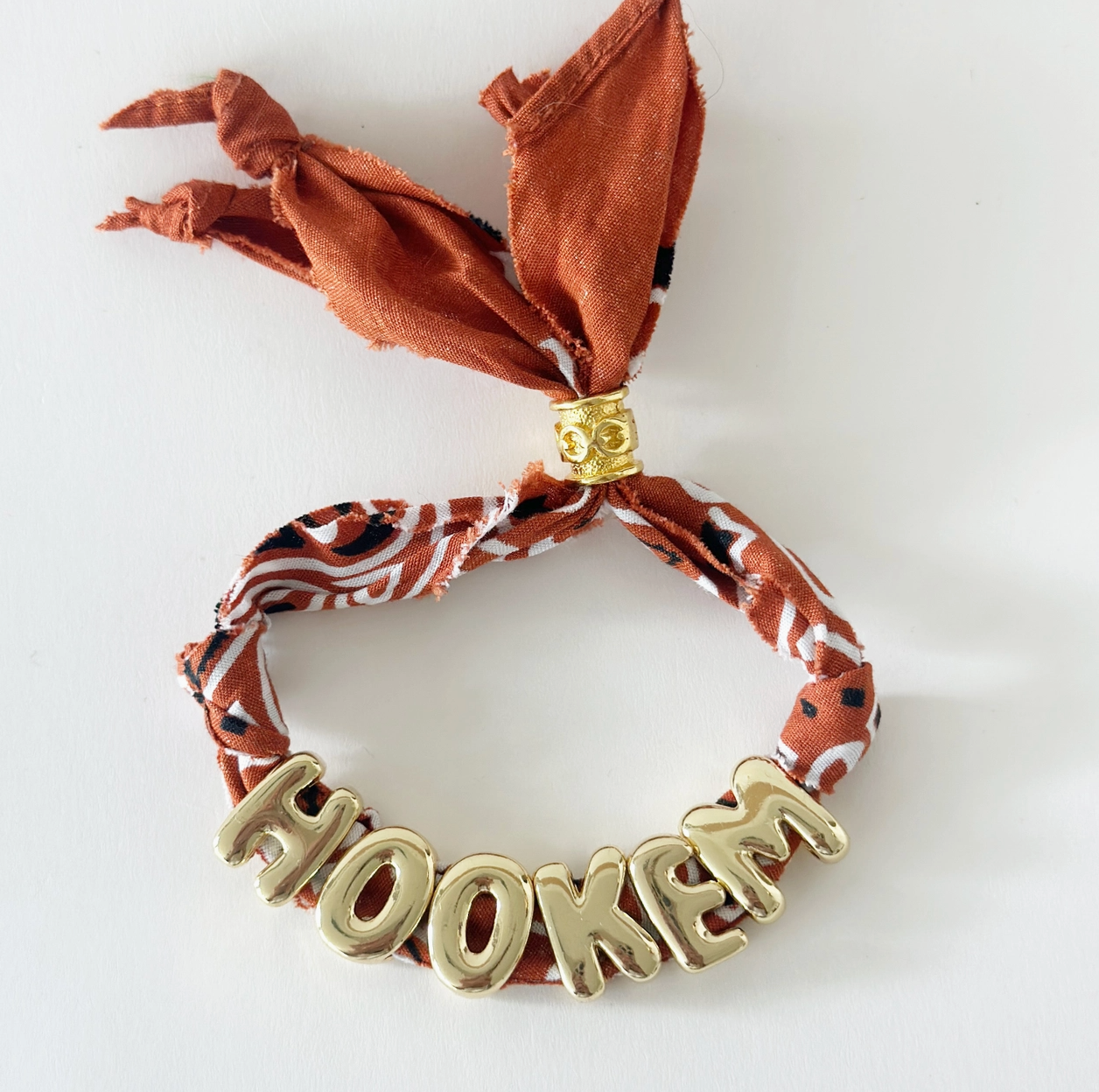 Hook Em Bandana Gameday Bracelet
