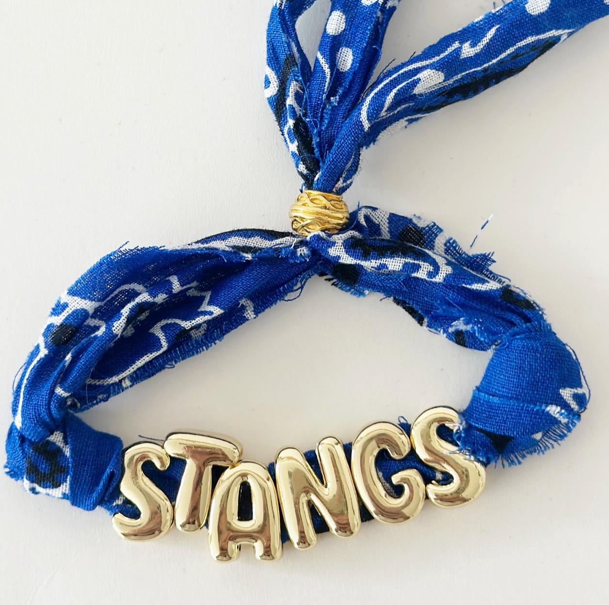 Stangs Bandana Gameday Bracelet
