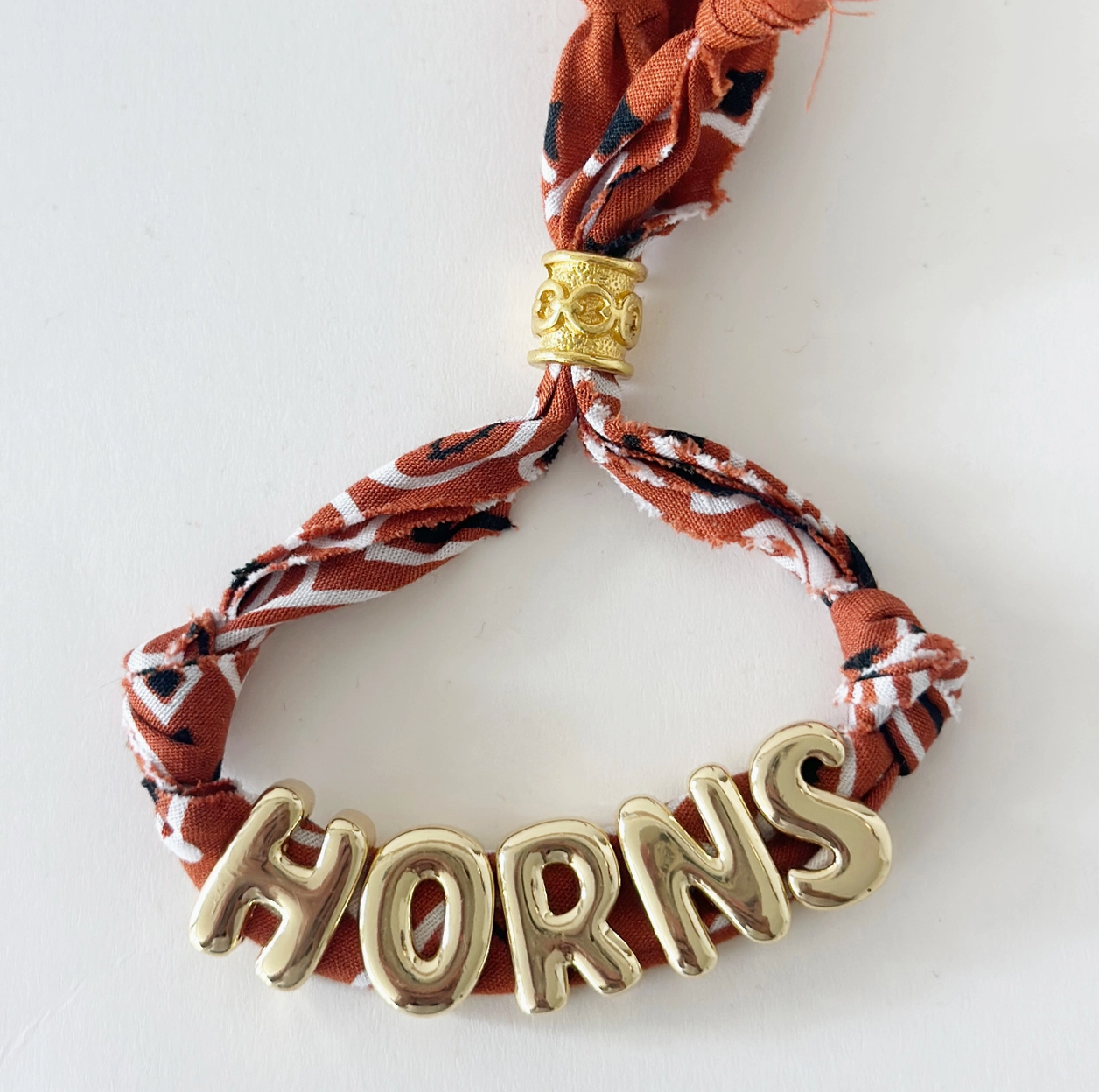 Horns Bandana Gameday Bracelet