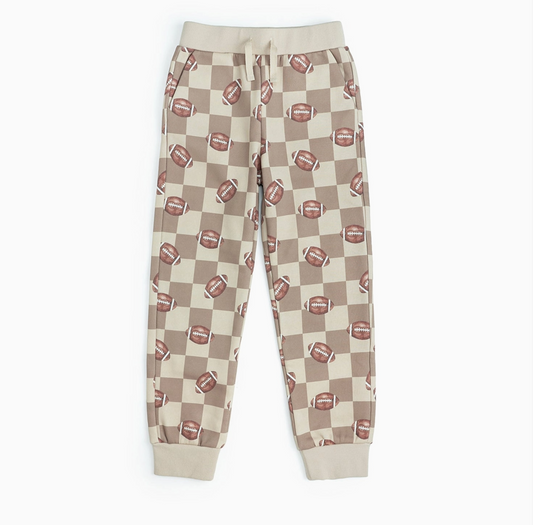 Football Checkered Jogger