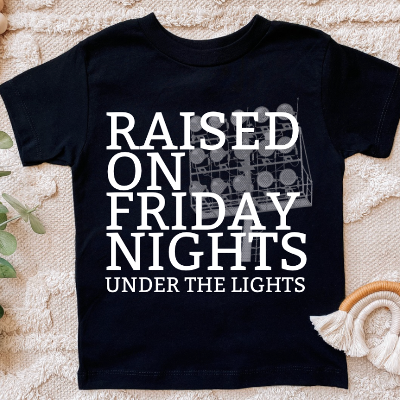 Raised On Friday Nights Under The Lights Kids / Youth Tee