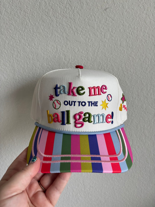 Take Me Out To The Ballgame Hat
