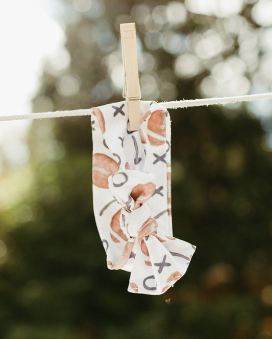 Football Bow Headband