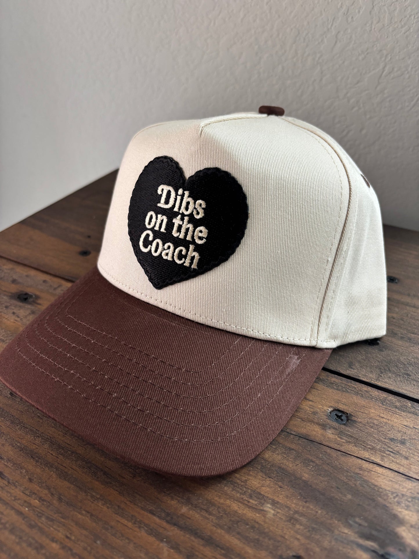 Dibs On the Coach Hat - Brown