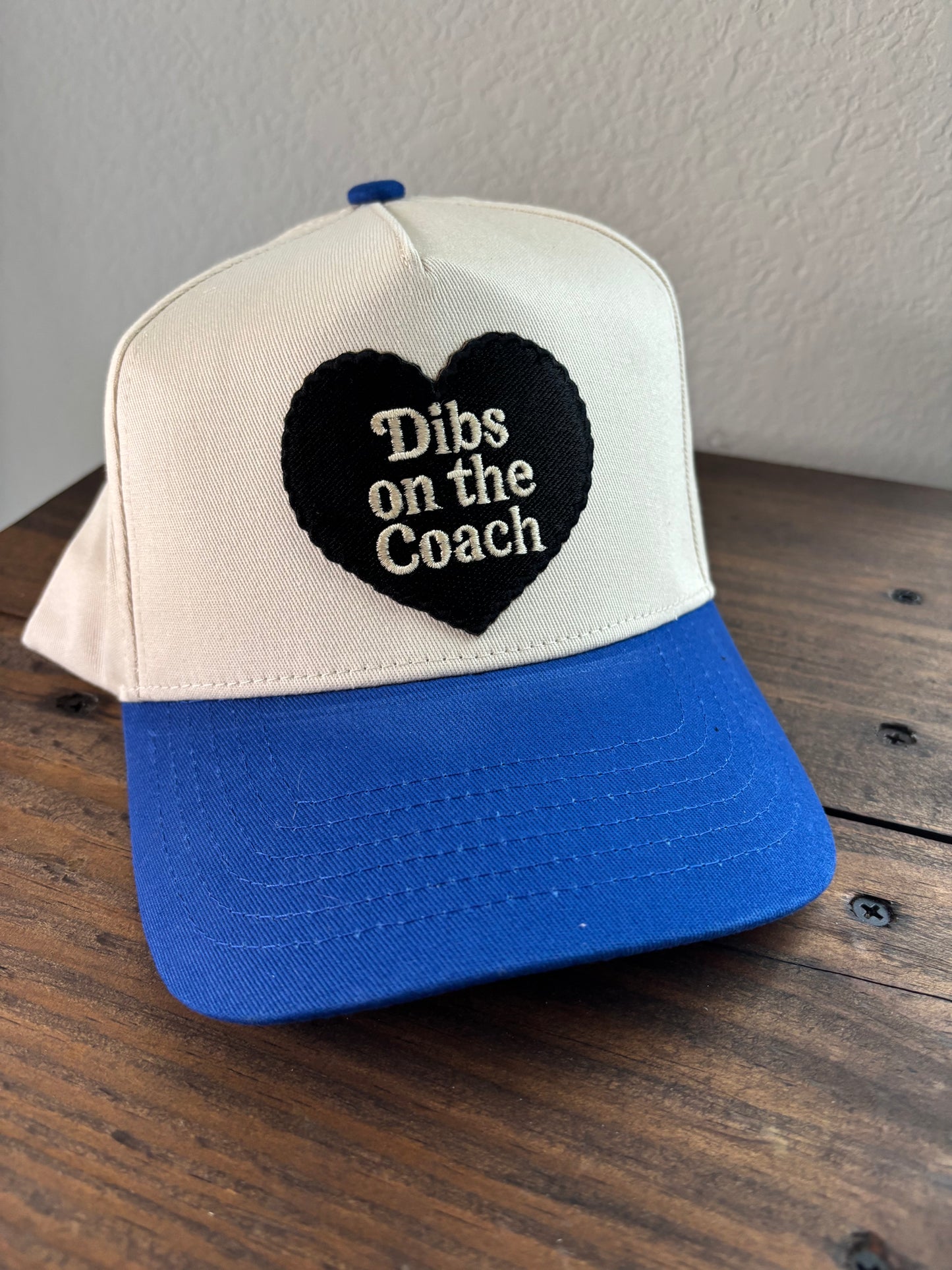 Dibs On the Coach Hat - Blue