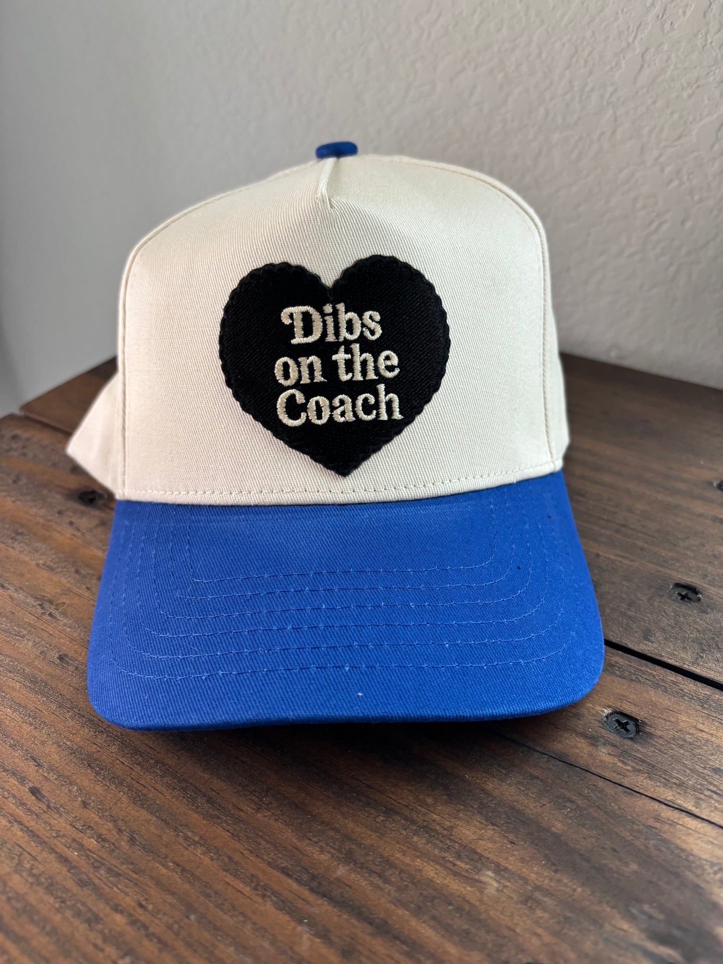 Dibs On the Coach Hat - Blue