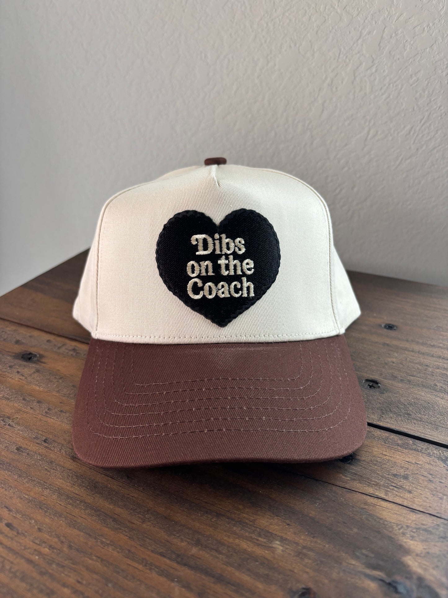 Dibs On the Coach Hat - Brown