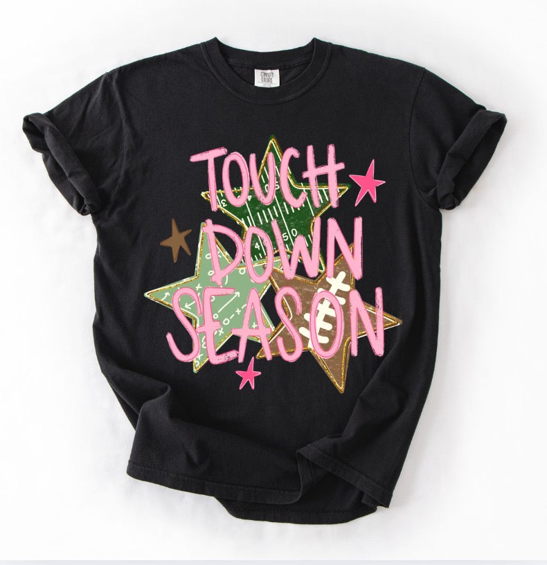 Touch Down Season Graphic Tee