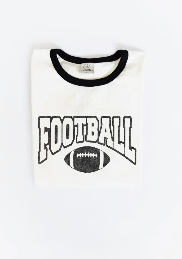Football Ringer Graphic T-Shirt