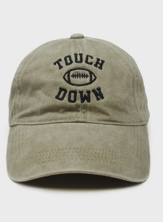 Touch Down Baseball Hat