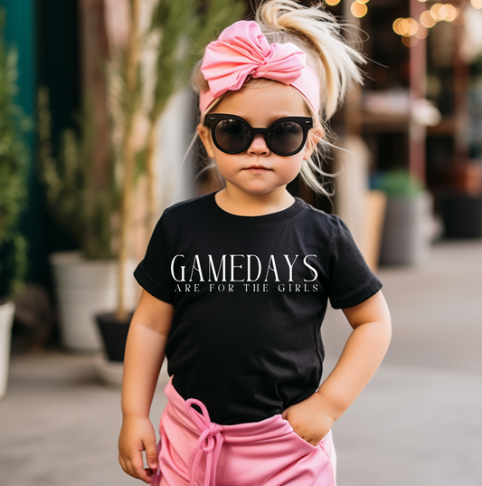 GAMEDAYS Are For The Girls Kids / Youth T-Shirt