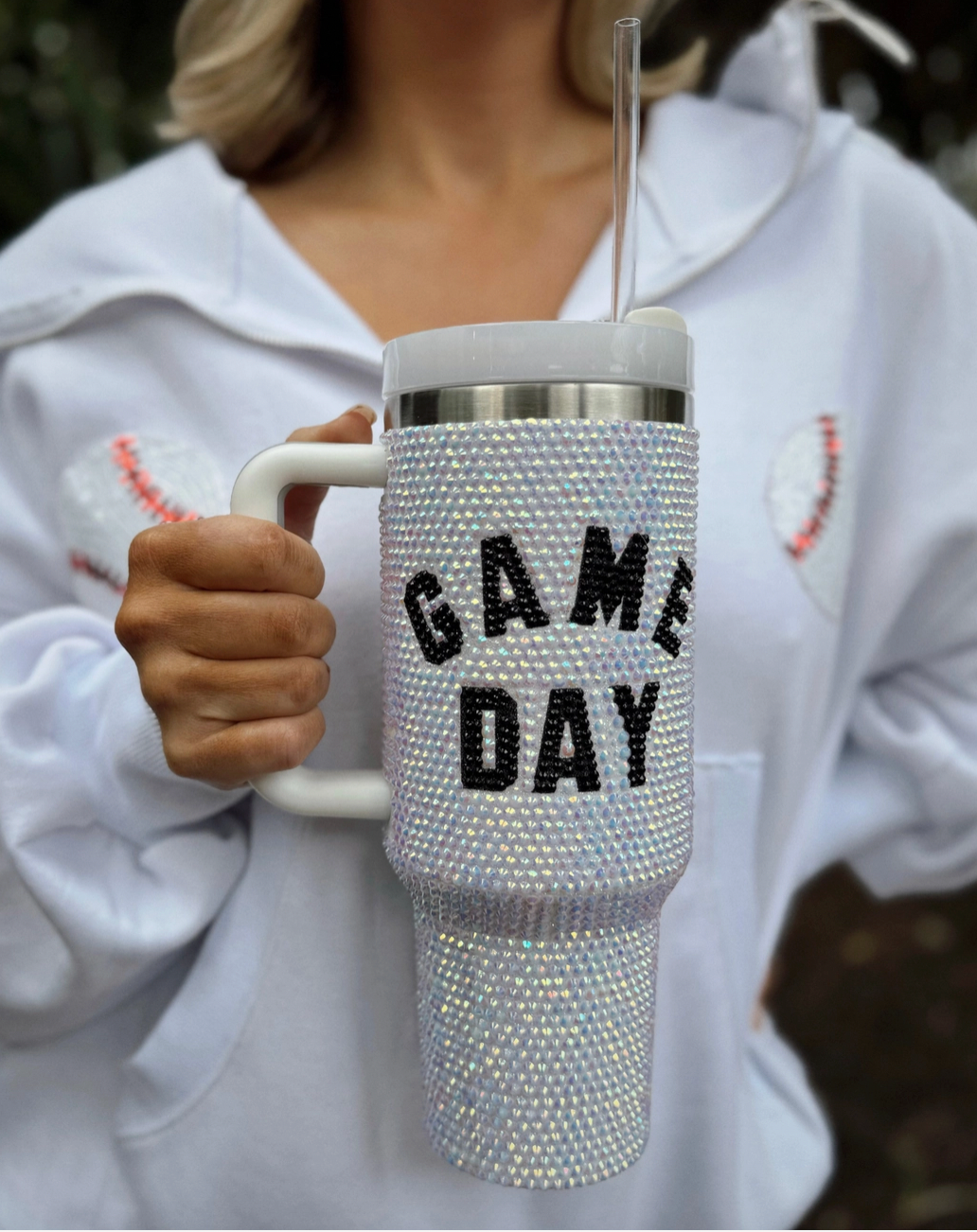 40 oz. Crystal Game Day Tumbler