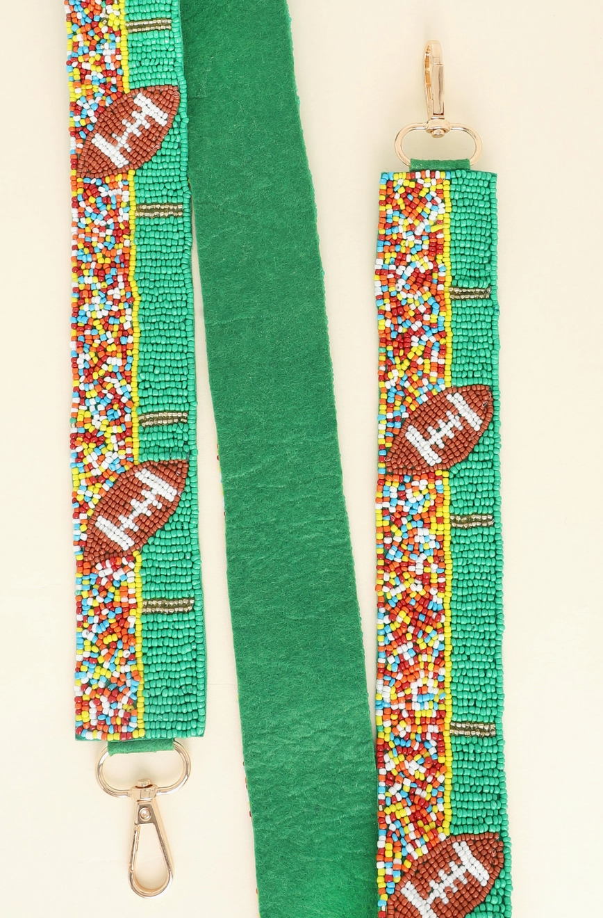 Game Day Football Themed Shoulder Bag Strap