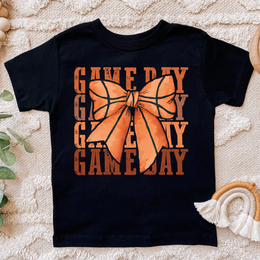 Basketball Gameday with Bow Youth Tee