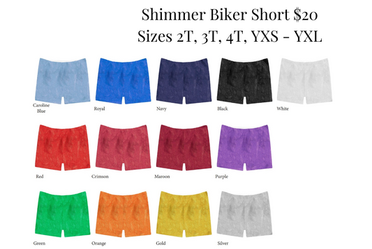 Shimmer Biker Short