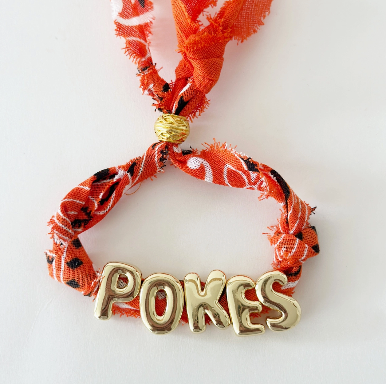 Pokes Bandana Gameday Bracelet