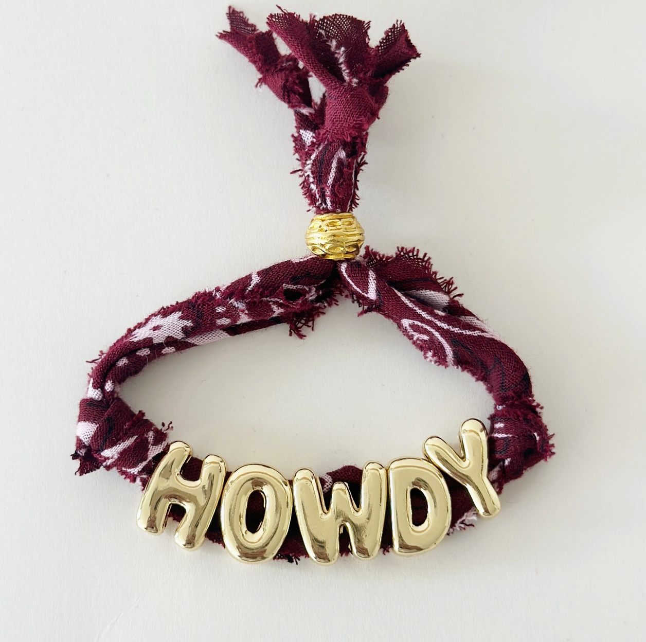 Howdy Bandana Gameday Bracelet