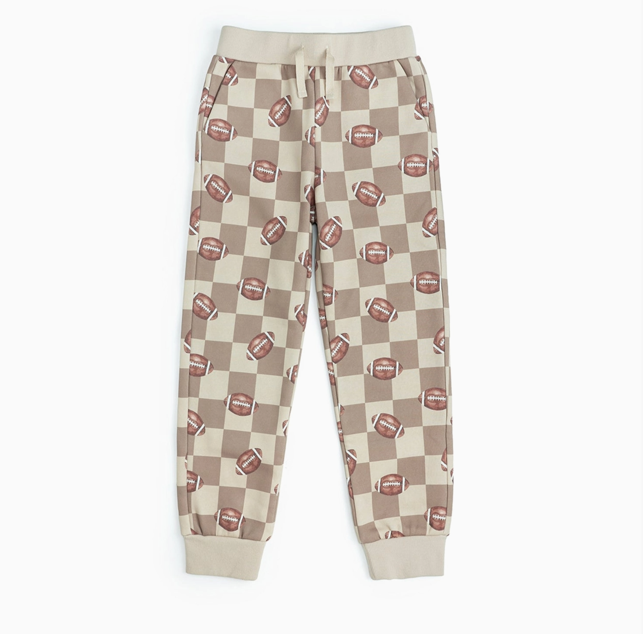 Football Checkered Jogger