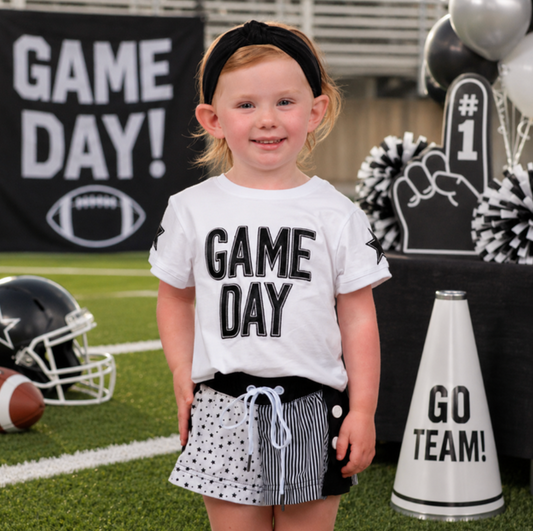 Stars and Stripes Game Day Color Block Short