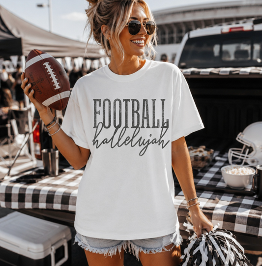 Football Hallelujah Graphic Tee