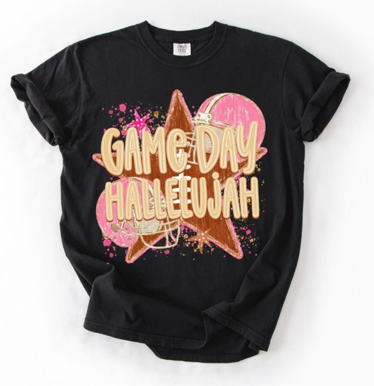 Game Day Hallelujah Graphic Tee
