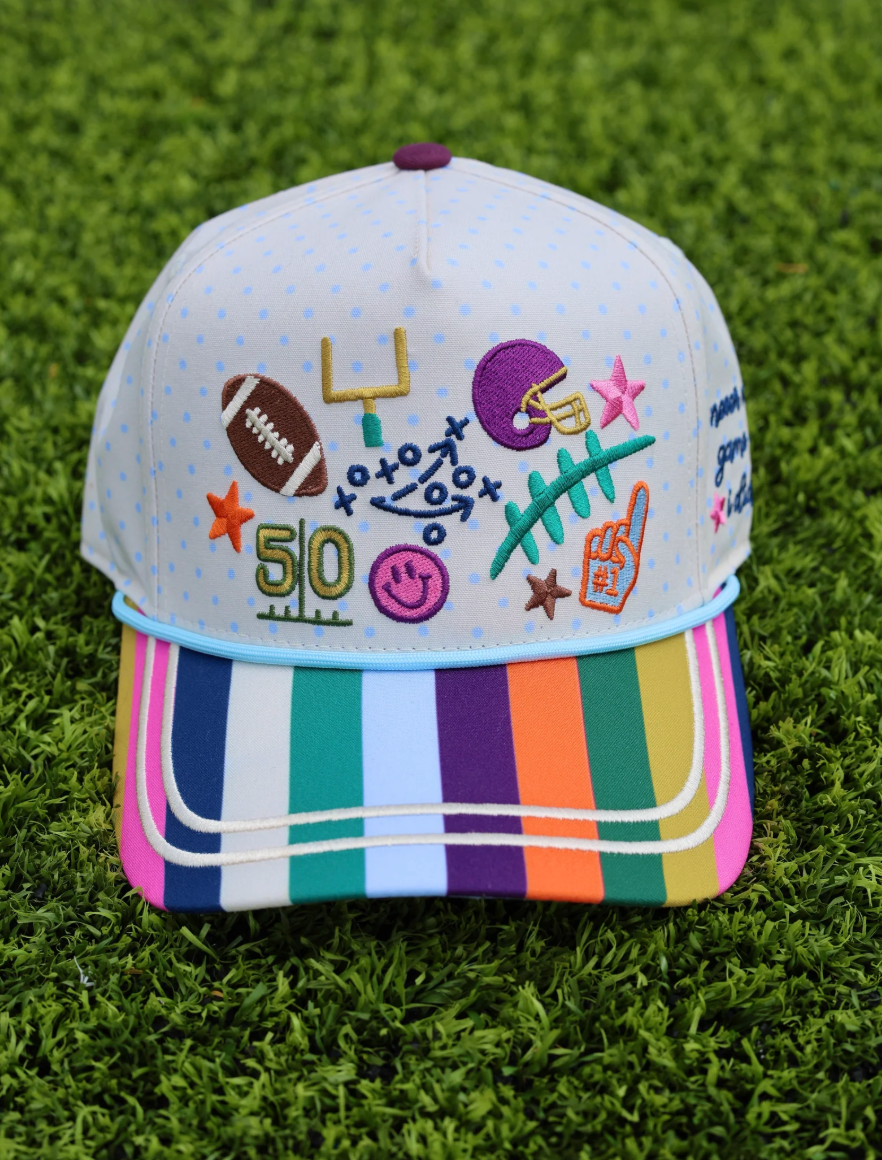 Game Day Doodles Football Hat