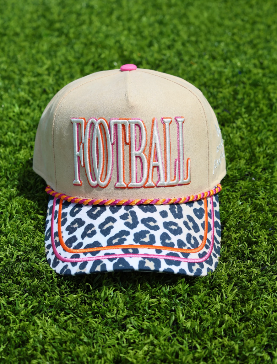 Football Fan Leopard Hat