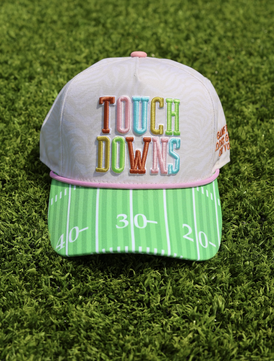 Touch Downs Football Hat *Ship Date 8/24