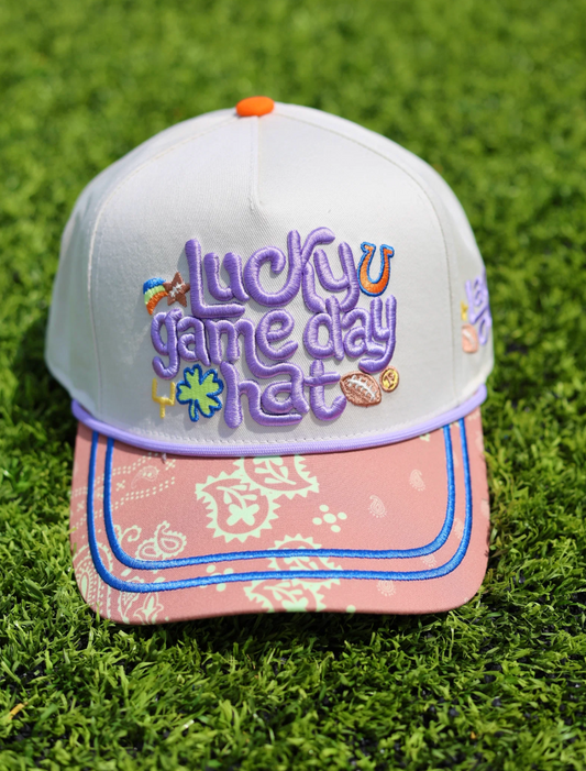 Lucky Game Day Football Hat