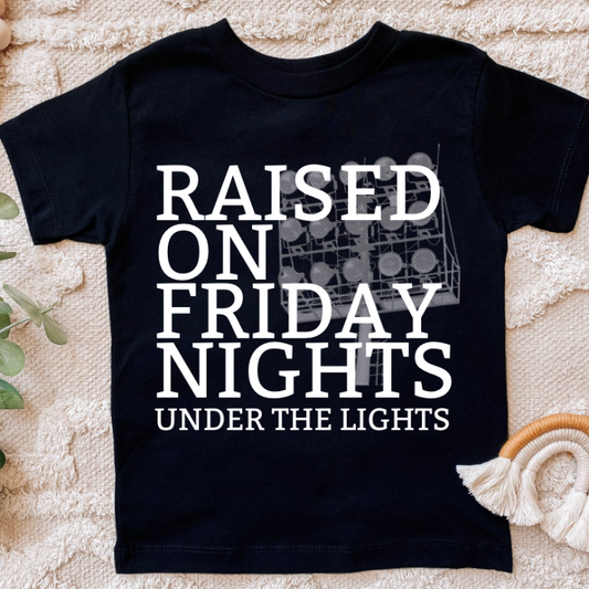 Raised On Friday Nights Under The Lights Kids / Youth Tee