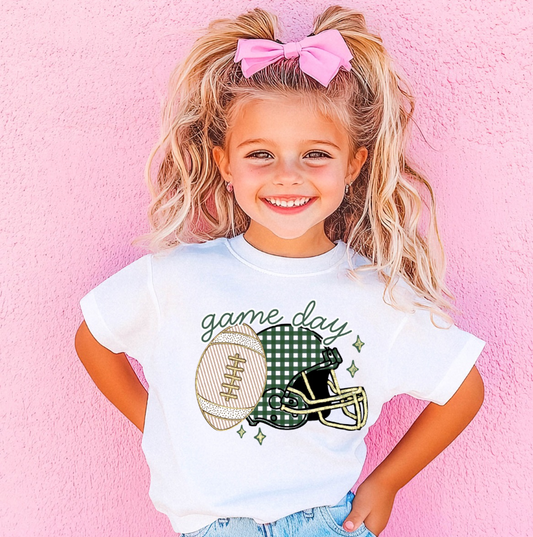 Green Game Day Graphic Tee