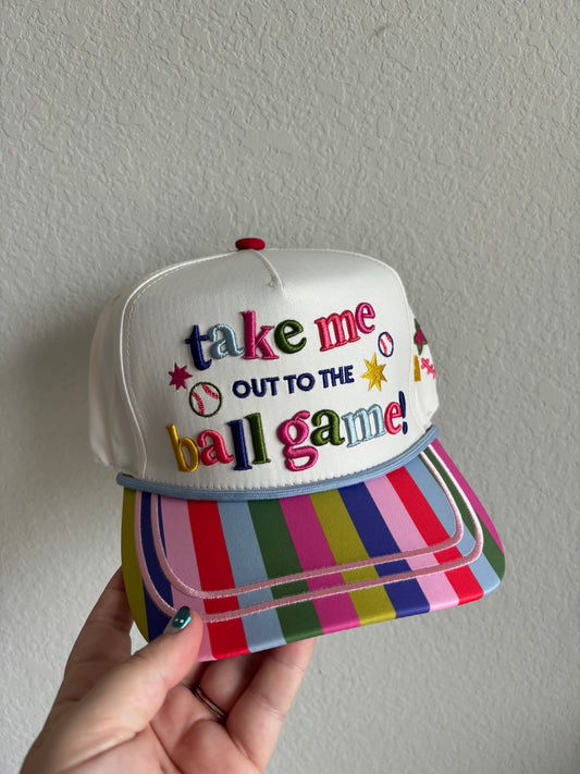 Take Me Out To The Ballgame Hat
