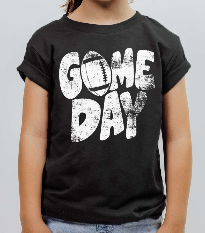 Game Day Football Kids T-Shirt