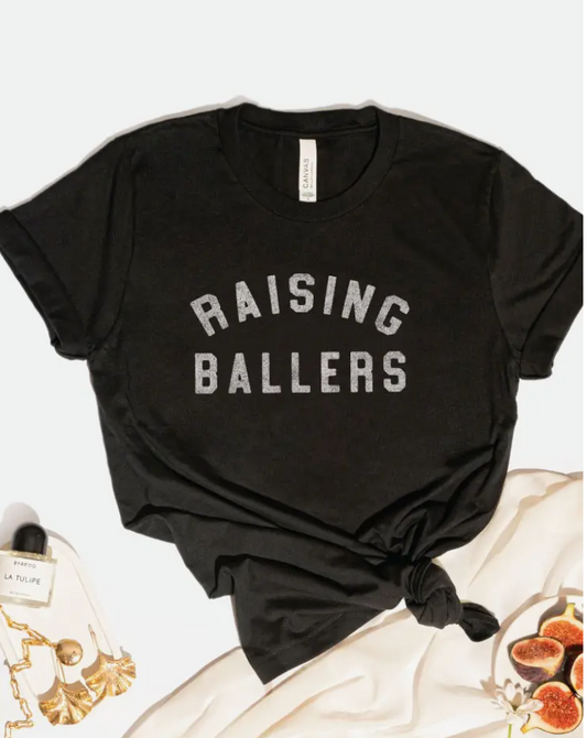 Raising Ballers Graphic T-Shirt
