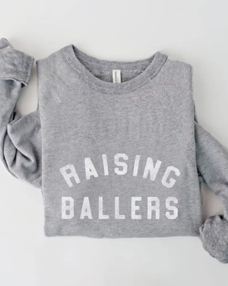 Raising Ballers Graphic Sweatshirt